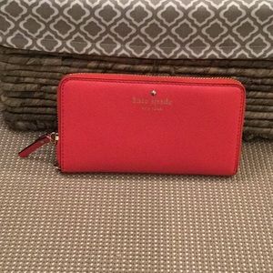 Kate spade wallet pink